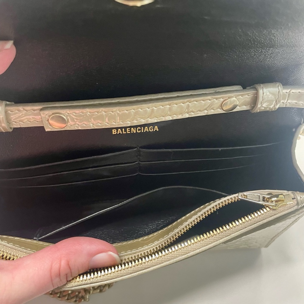 Balenciaga Gold Crush XS Chain Bag - Picture 12 of 15